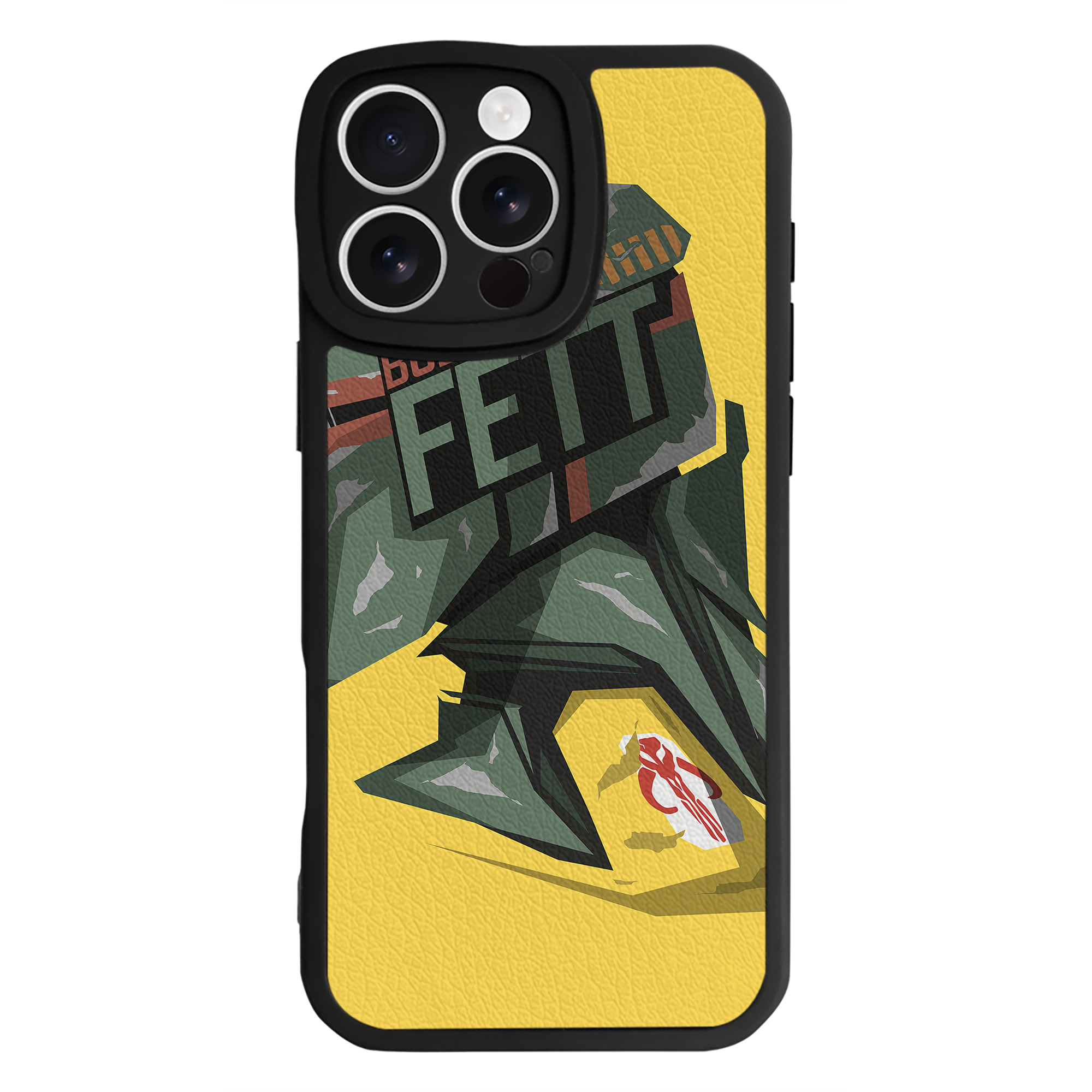 （画像用） スター・ウォーズ Star Wars 【iPhone 16シリーズ対応】シリコンスマホケース（レザー調） 材質：シリコン